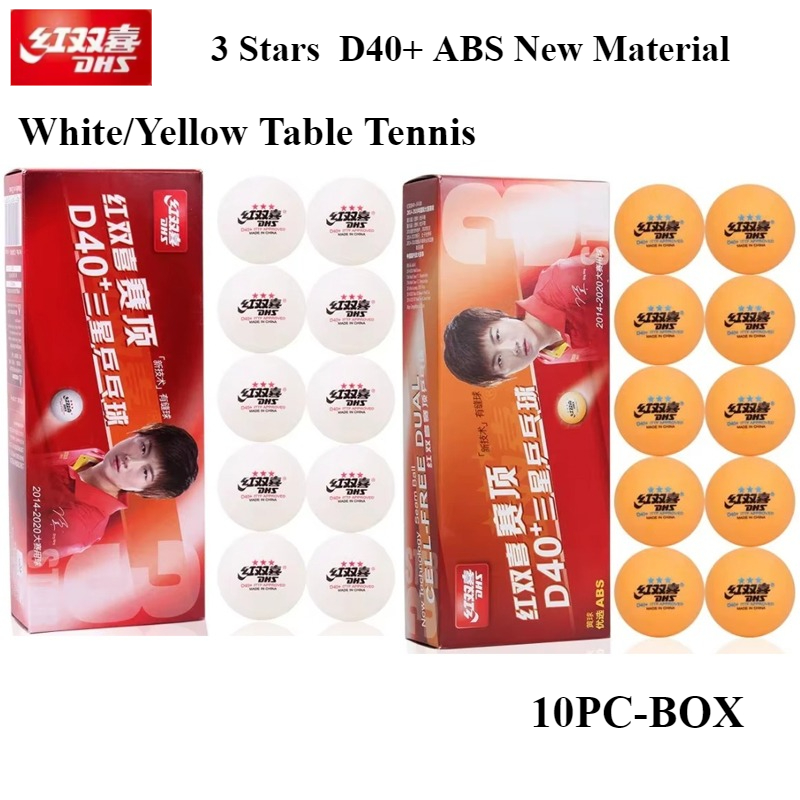 10PC/BOX 3 Stars DHS Ping Pong - đánh giá và giá Table Tennis Olympics