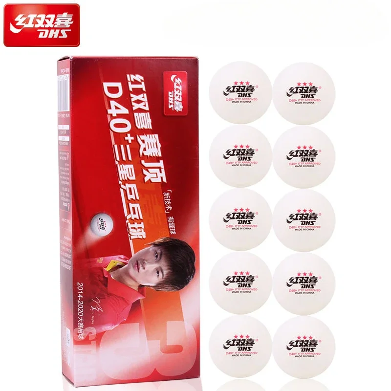 10PC/BOX 3 Stars DHS Ping Pong - đánh giá và giá Table Tennis Olympics