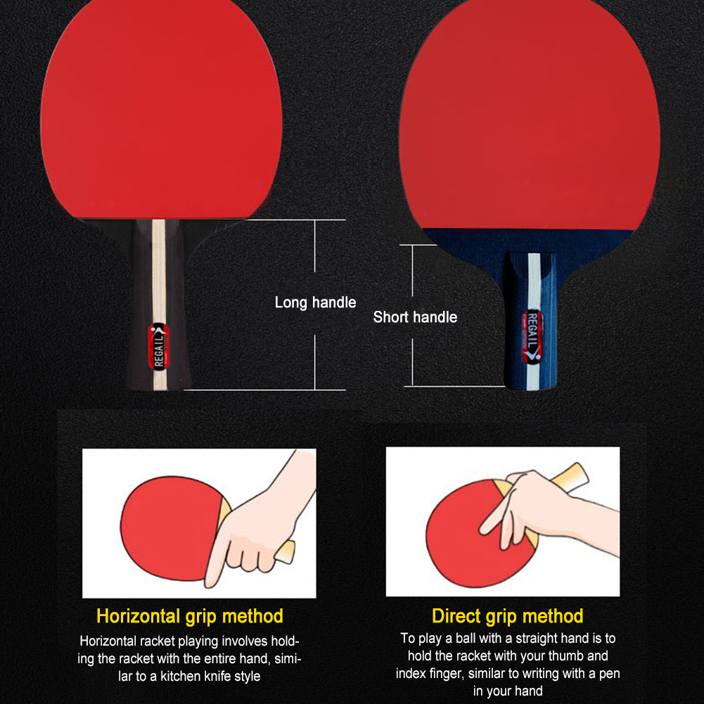 Table Tennis Racket 2 Rackets  - đánh giá và giá Table Tennis Olympics