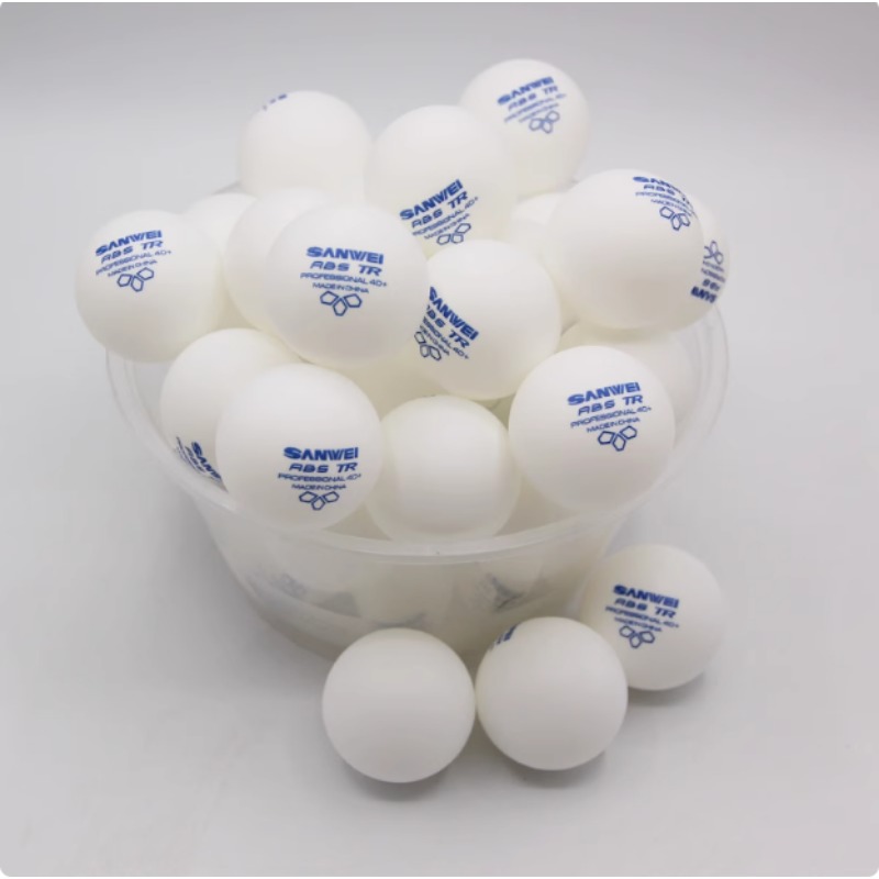 100 pcs Sanwei New Materials P - đánh giá và giá Table Tennis Olympics