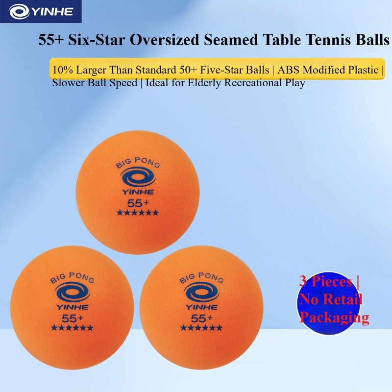 YINHE 5/6 Stars 50+/55+ Mm Tab - đánh giá và giá Table Tennis Olympics
