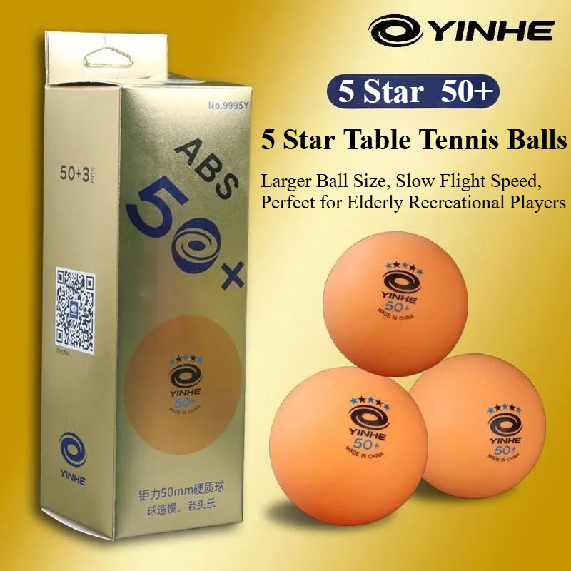 YINHE 5/6 Stars 50+/55+ Mm Tab - đánh giá và giá Table Tennis Olympics