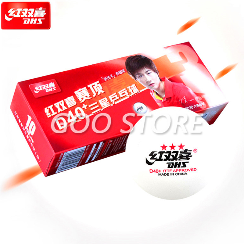 Quả Bóng Bàn DHS 3 Sao D40 + B - đánh giá và giá Table Tennis Olympics