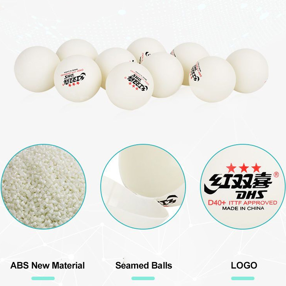 DHS D40+ DJ40+ Ping Pong Balls - đánh giá và giá Table Tennis Olympics